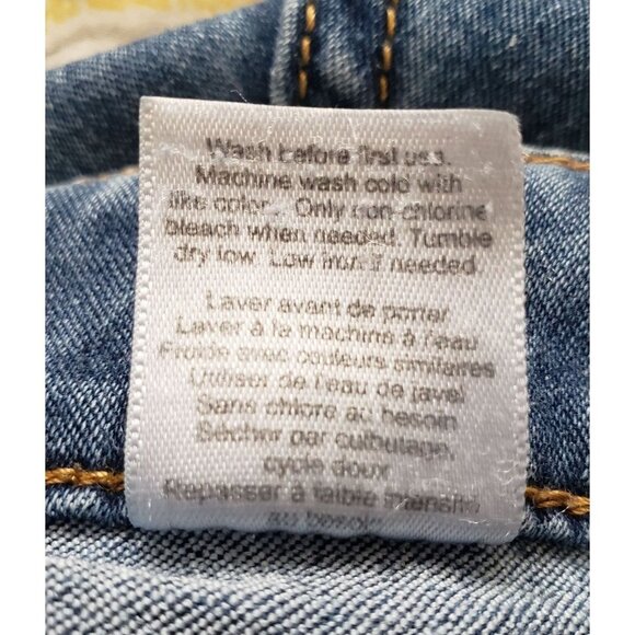 Coldwater Creek Woman's Size 12 Tall Natural Fit Tapered Skinny Jean Medium Wash - Picture 6 of 6